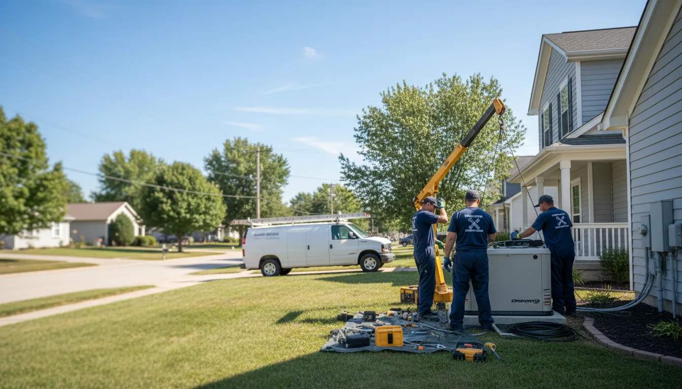 Generator Installation in Sikes, LA near me